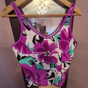 Moist Fully Lined Tankini Top
